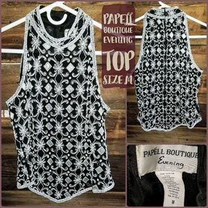 Evening Top by Papell Boutique